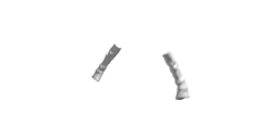 Knitted Arm Warmers Very White